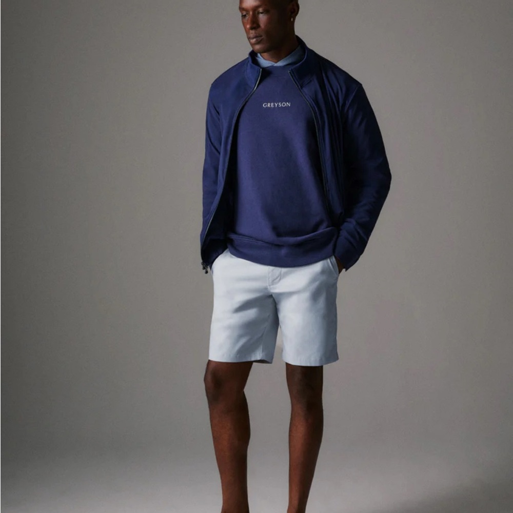Greyson Blue Flat Front Shorts